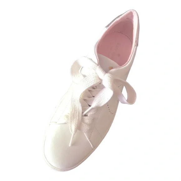 NWT Kate Spade Genuine Leather Sneakers 8.5 - Picture 6 of 6